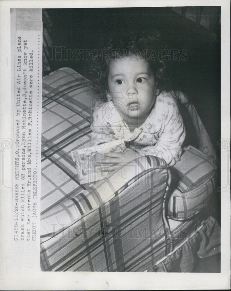 1947  Press Photo United Airlines Lynn Robinette - Historic Images