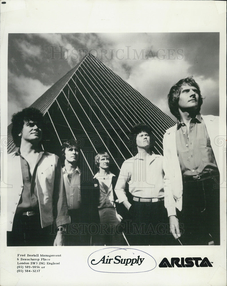 1981 Press Photo &#39;Air Supply&#39; Band - Historic Images