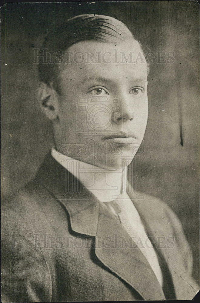 Press Photo Robert Taft US Politician at his Teenage years. - Historic Images