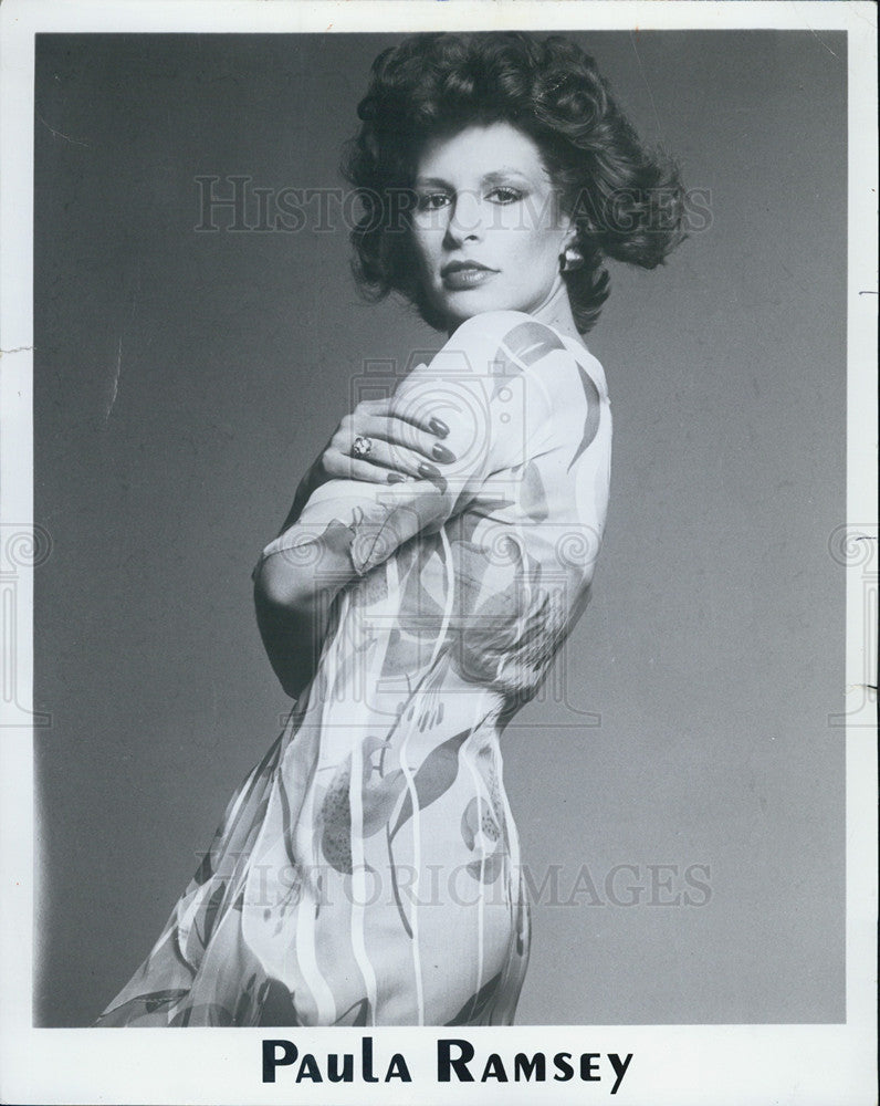 1976 Press Photo singer Paula Ramsey - Historic Images