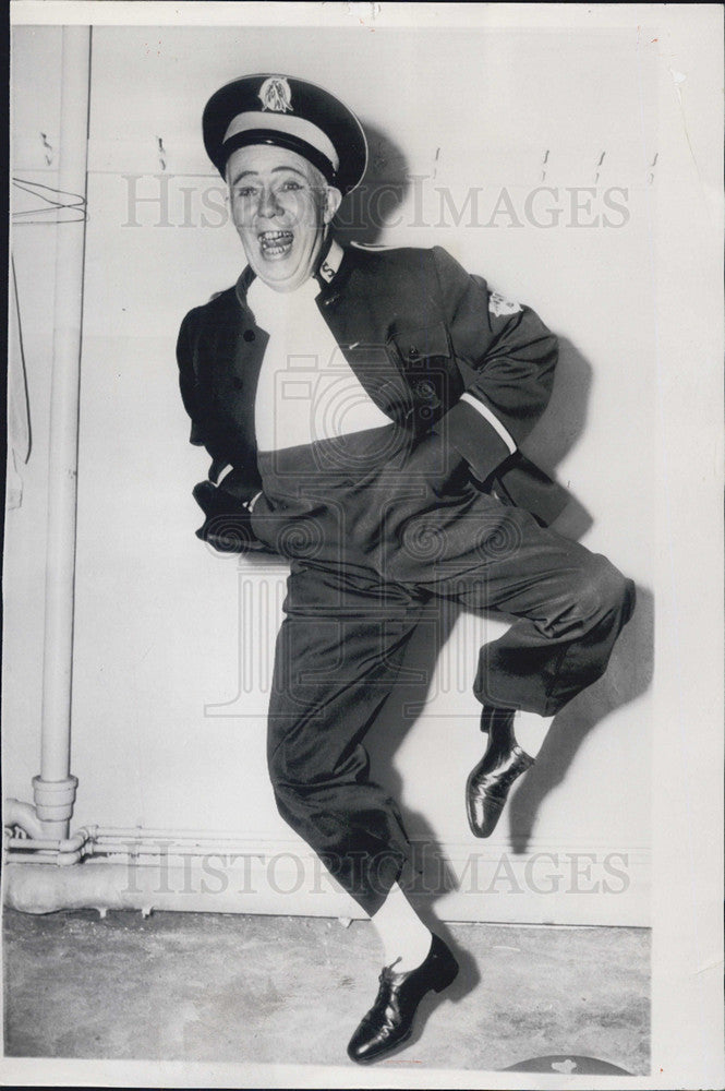 1953 Press Photo Dancer Pat Rooney at his 73rd birthday celebration - Historic Images