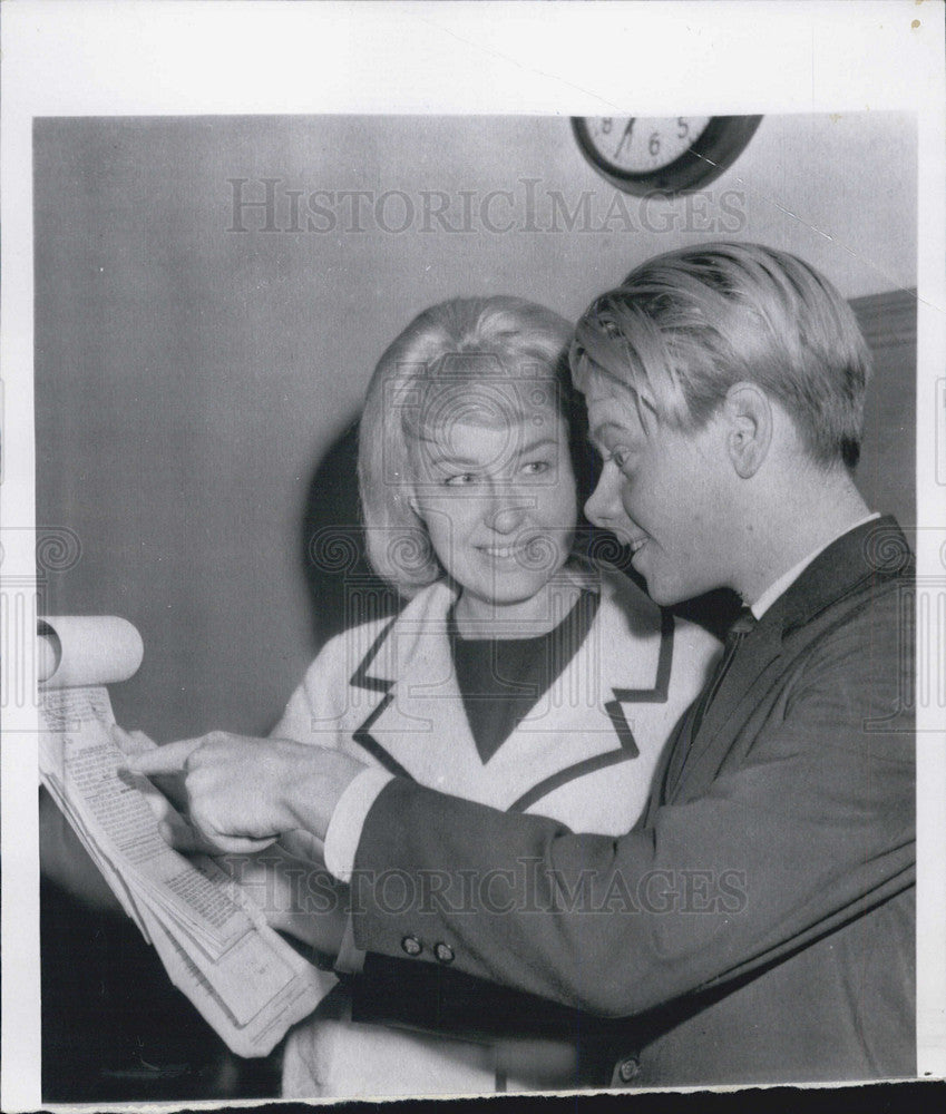 1963 Press Photo Tim Rooney son and actor of mickey rooner shown in court - Historic Images