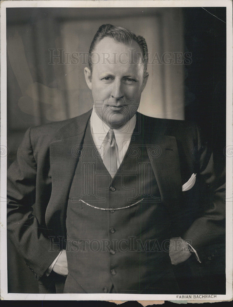 1958 Press Photo Dr Edward Litchfield, University of Pittsburgh - Historic Images