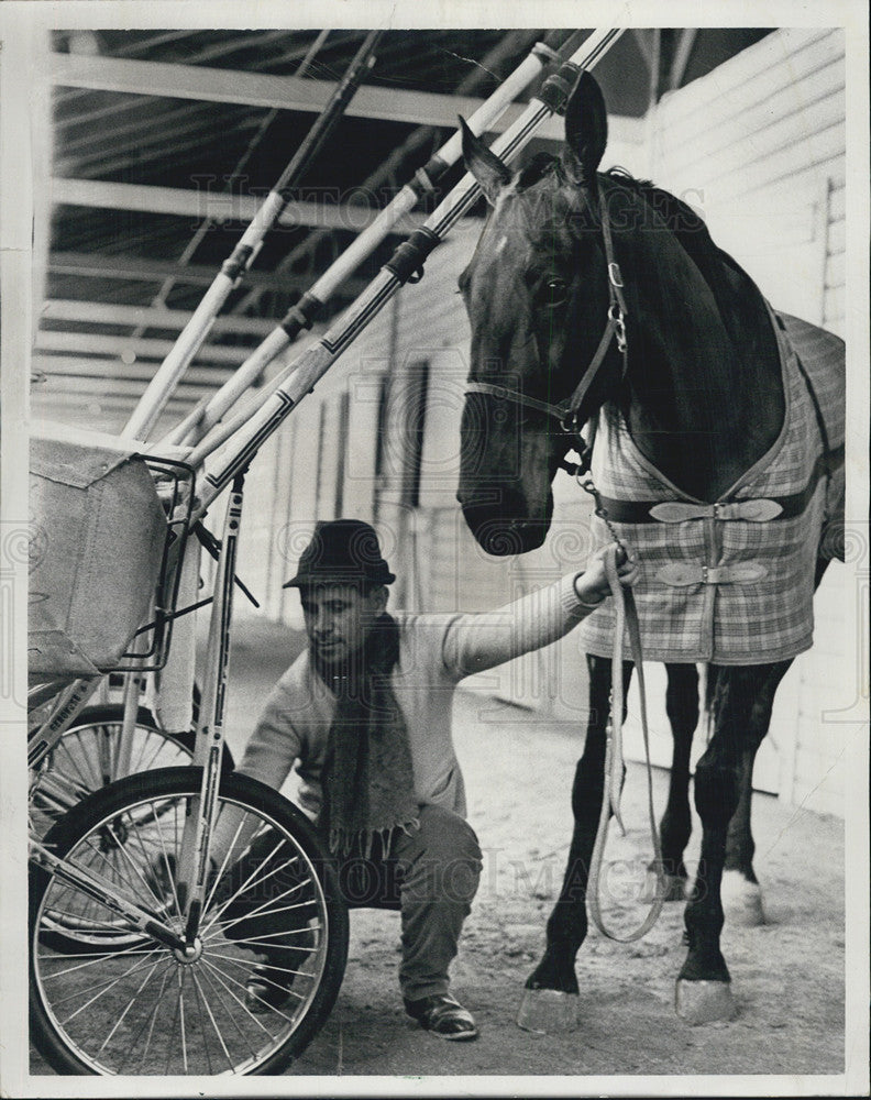 1966 Press Photo Trainer Andrew Zombory - Historic Images