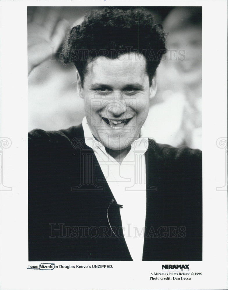 1995 Press Photo Isaac Mizrahi, Unzipped - Historic Images