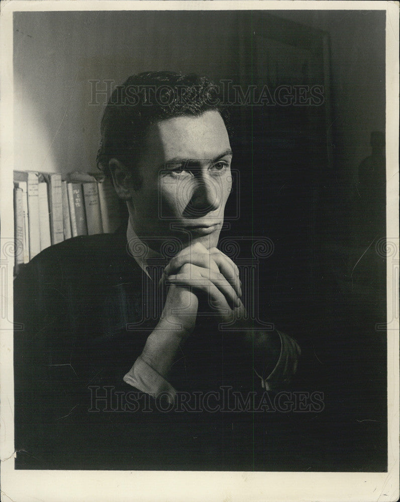 1959 Press Photo John Osborne author of &quot;Look Back in Anger&quot; - Historic Images