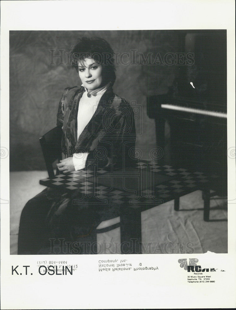 1988 Press Photo K.T. Oslin - Historic Images