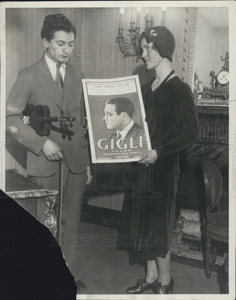 1931 Press Photo Josef Rosenstein, Polly Gerts - Historic Images