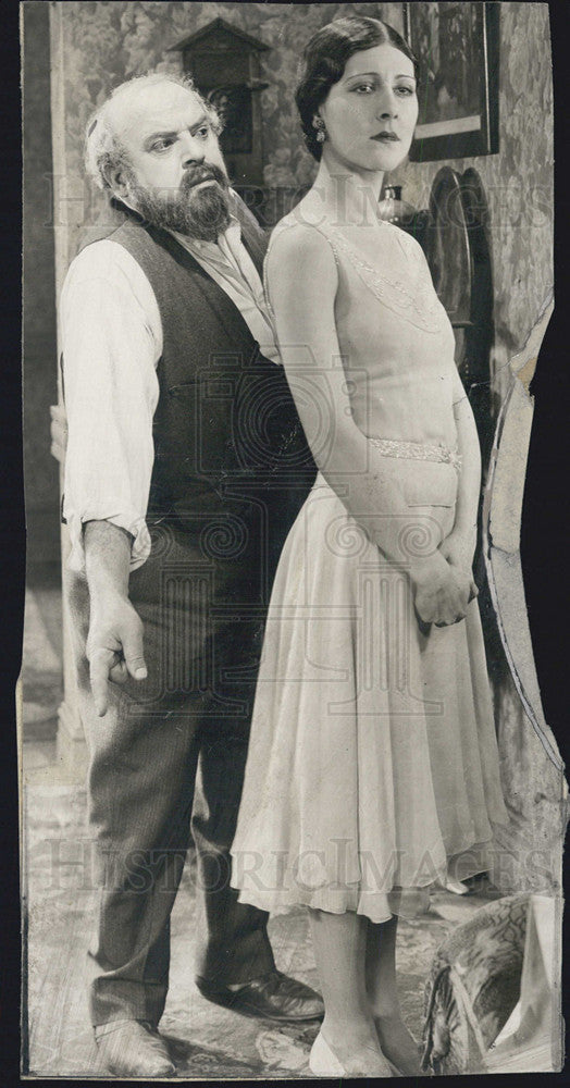 1928 Press Photo George Sidney, Patsy Ruth Miller - Historic Images