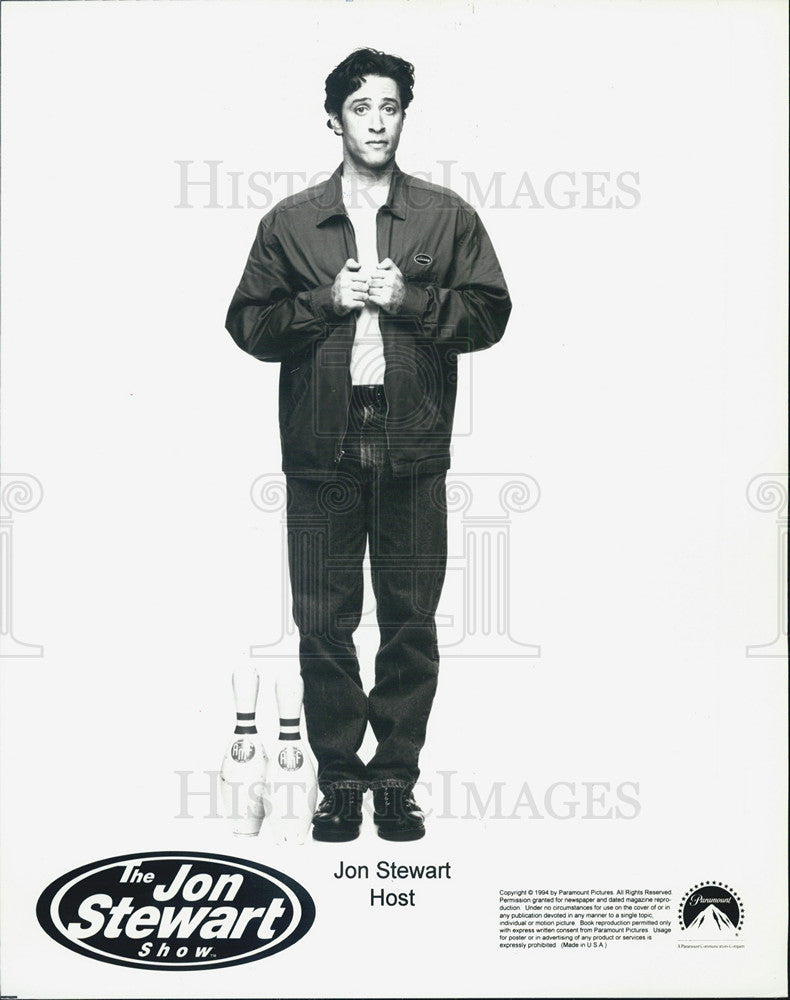 Press Photo Jon Stewart Show - Historic Images