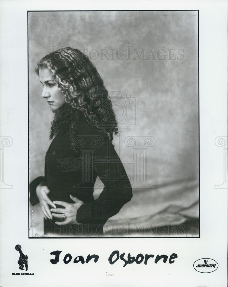 1996 Press Photo Joan Osborne w/ hit song &quot;What if God was one of us&quot; - Historic Images