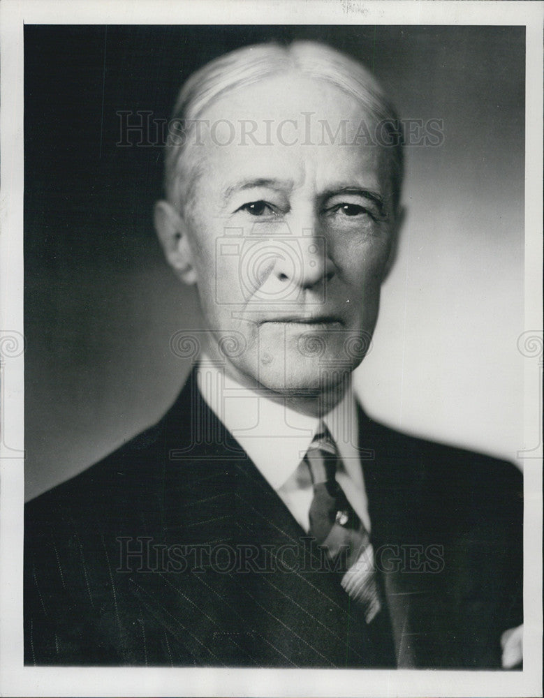 1947 Press Photo FA Miller President & Editor of the Southbend - Historic Images