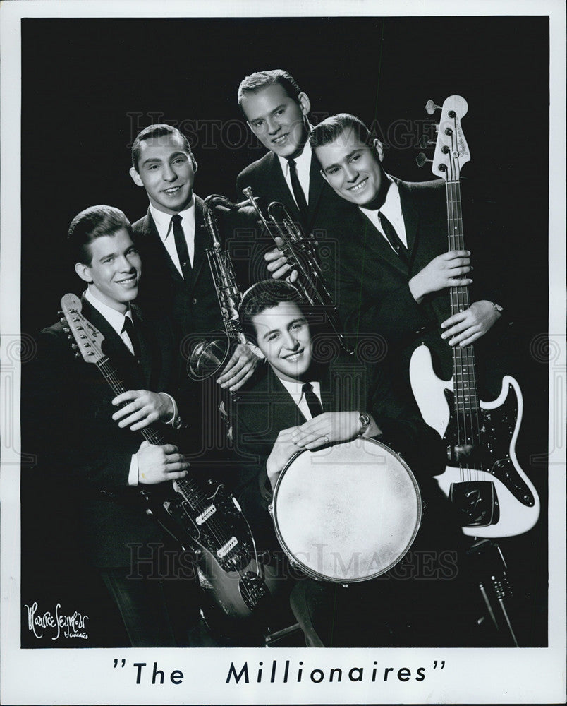 1968 Press Photo The Millionaires band - Historic Images