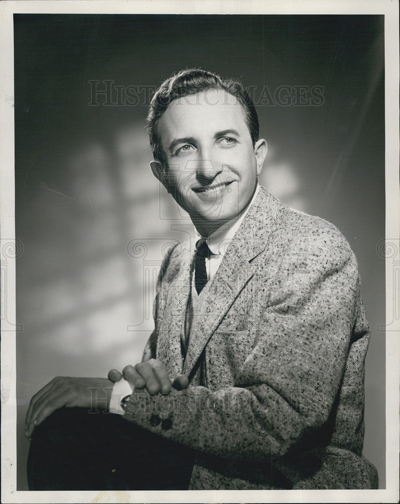 1954 Press Photo Sid Miller on &quot;Colgate Comedy Hour&quot; - Historic Images