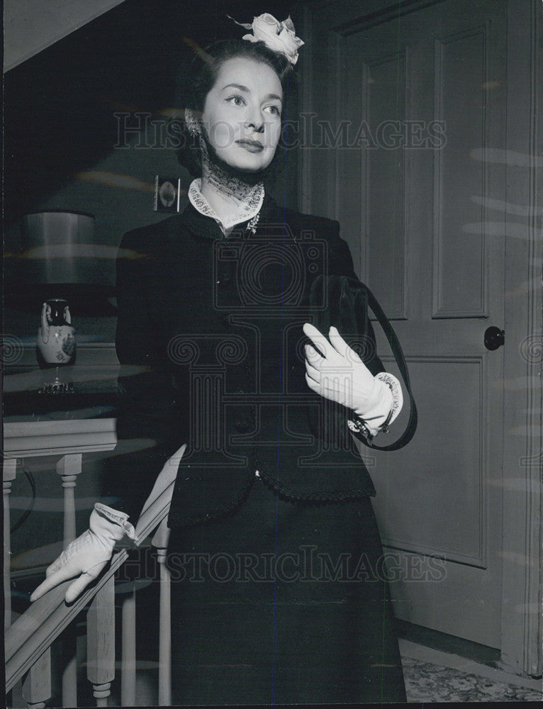 1951 Press Photo Felicia Montealegre - Historic Images