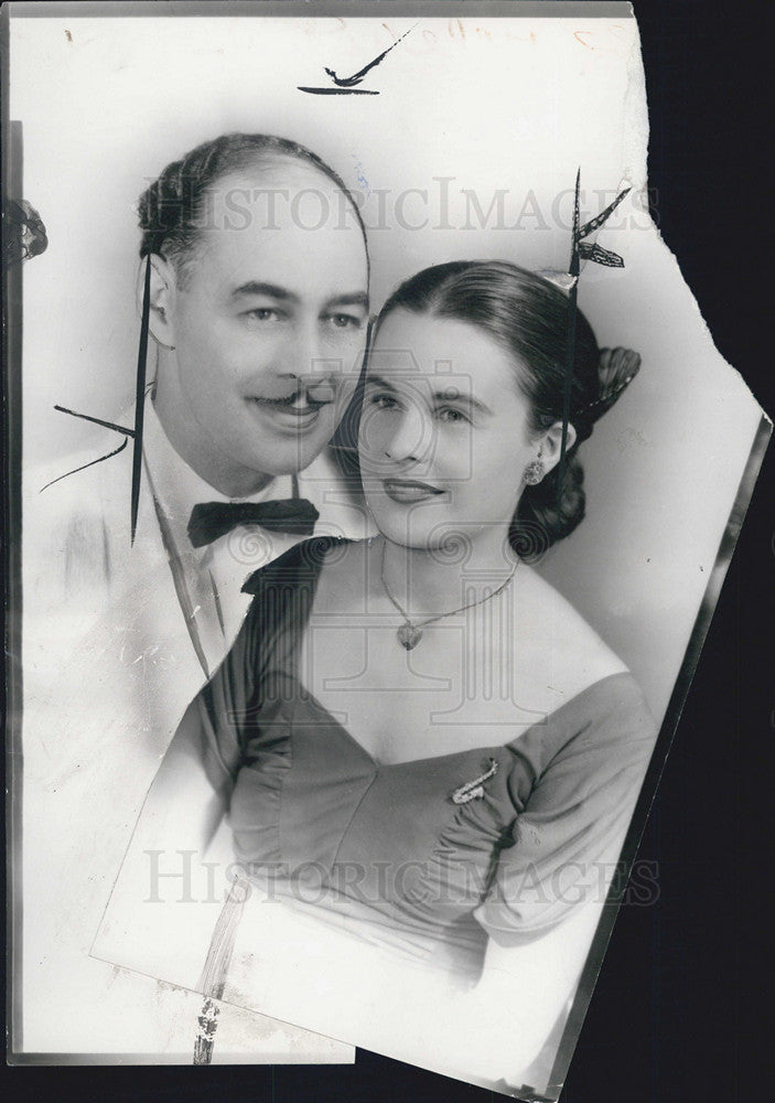 1952 Press Photo Don Carlos and Marlo - Historic Images