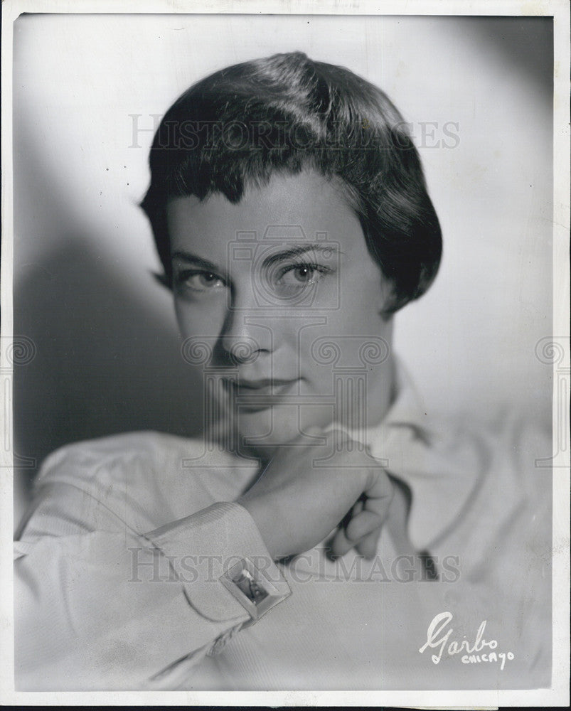 1957 Press Photo Jo Ann Miller - Historic Images