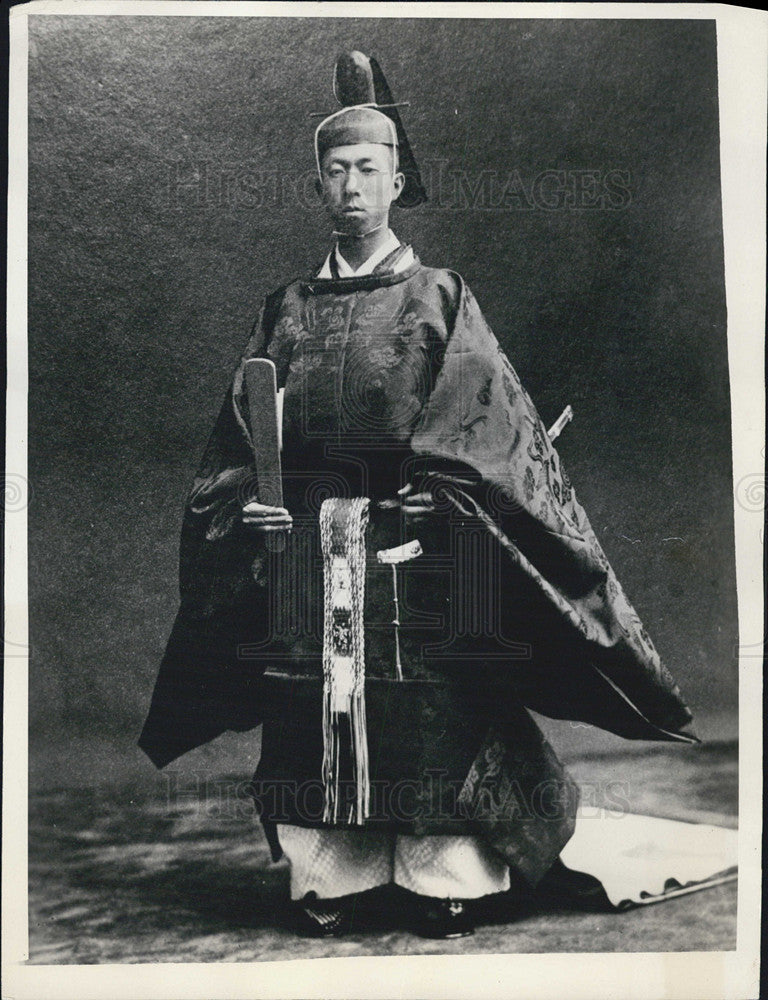 1935 Press Photo Prince Sumi, youngest of Emperor Hirchito&#39;s three brothers - Historic Images