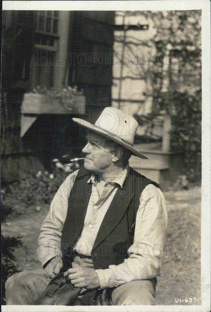 1921 Press Photo Burr McIntosh in &quot;Way Down West&quot; - Historic Images