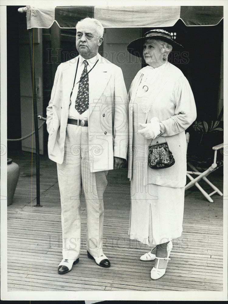 1936 Press Photo Mr. and Mrs. William McJunkin - Historic Images