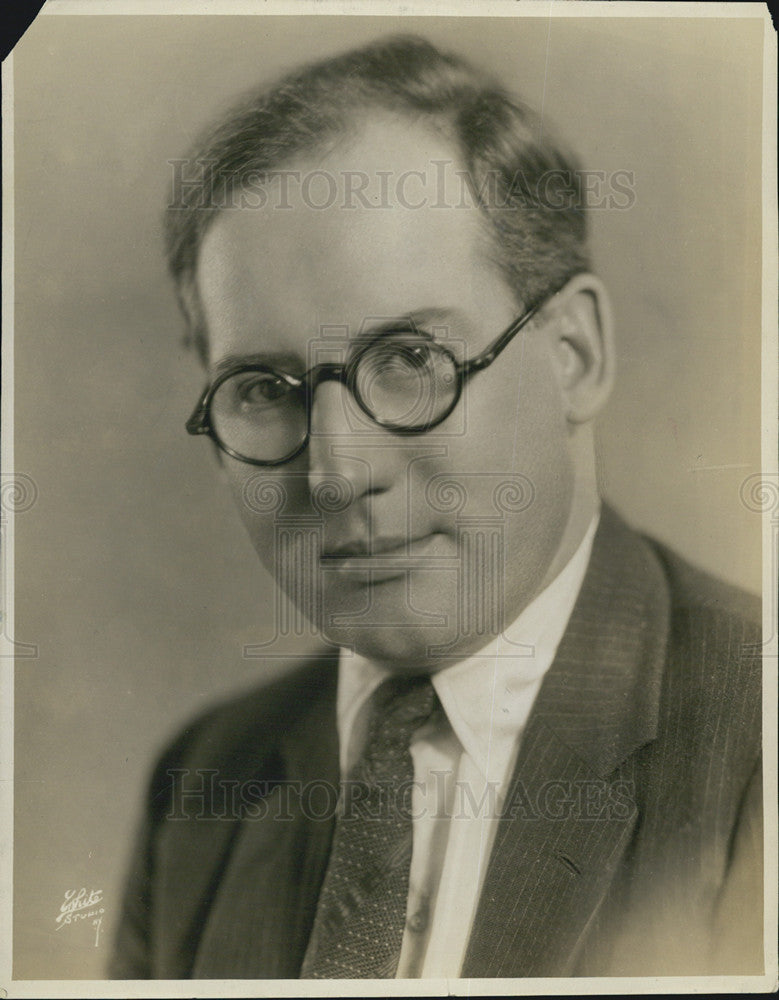 1929 Press Photo William Anthony McGuire playwright co-author of Rosalie - Historic Images