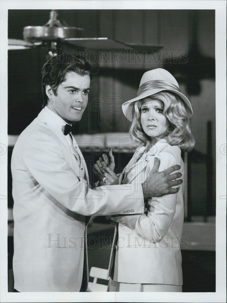 1978 Press Photo Donny Osmond and Connie Stevens star in &quot;Donny &amp; Marie.&quot; - Historic Images