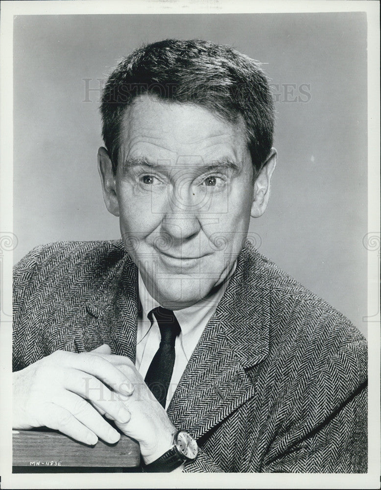 1968 Press Photo Pictured is actor Burgess Meredith. - Historic Images