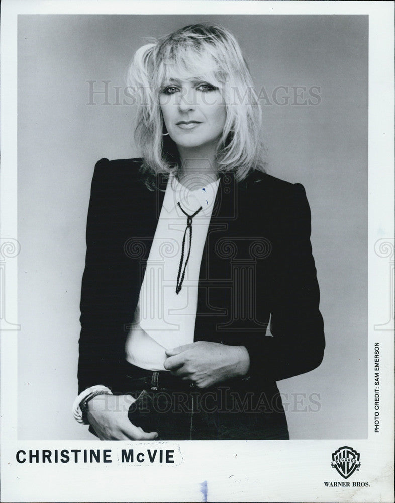 Press Photo Christine McVie - Historic Images