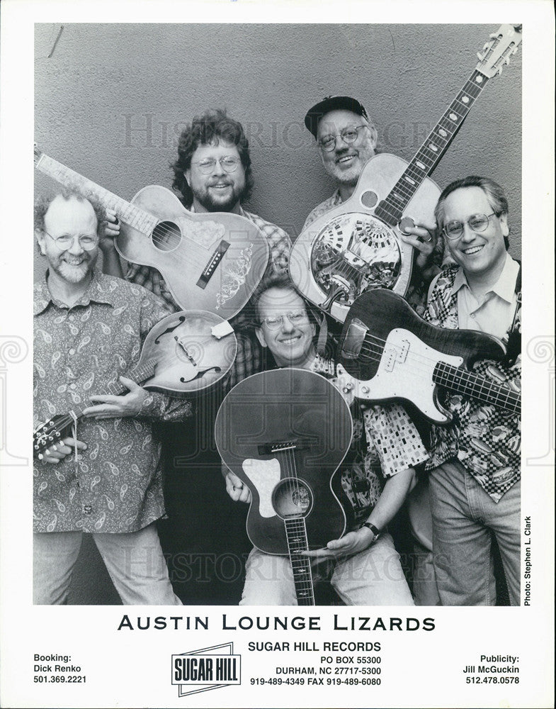 1998 Press Photo The Austin Lounge Lizards - Historic Images