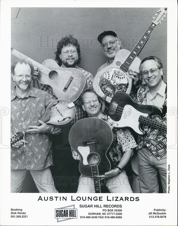 The Austin Lounge Lizards 1998 Vintage Press Photo Print - Historic Images