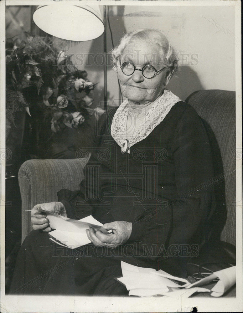 1932 Press Photo Mrs. Mary Mooney Mother of Tom Mooney - Historic Images