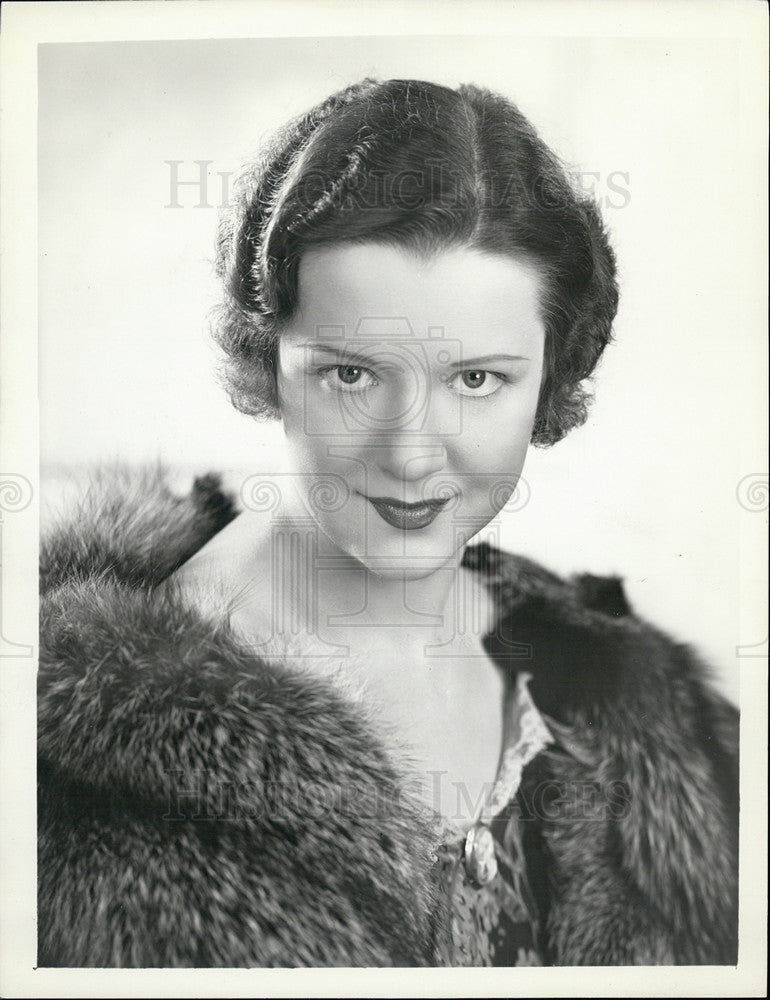 1935 Press Photo  Helen Oelheim Star of Capt, Henry Shoow in NBC. - Historic Images