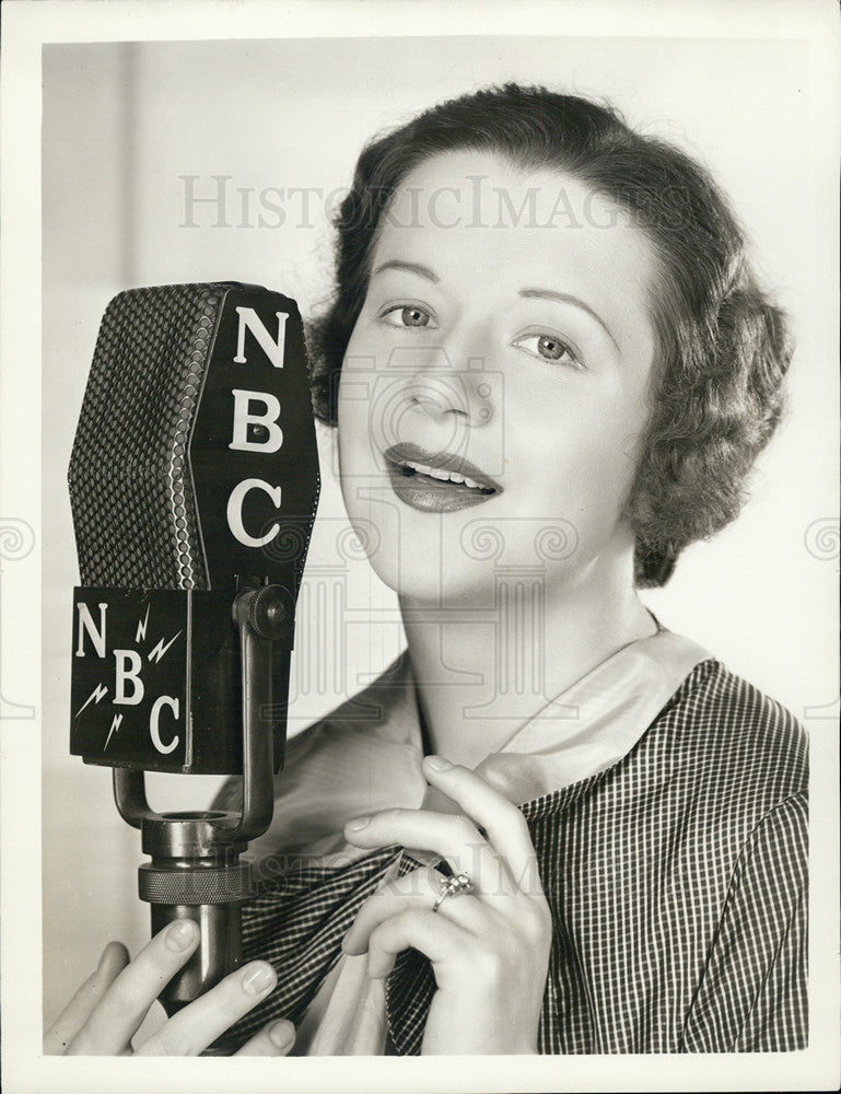 1935 Press Photo Helen Oelheim  American  Singer. - Historic Images