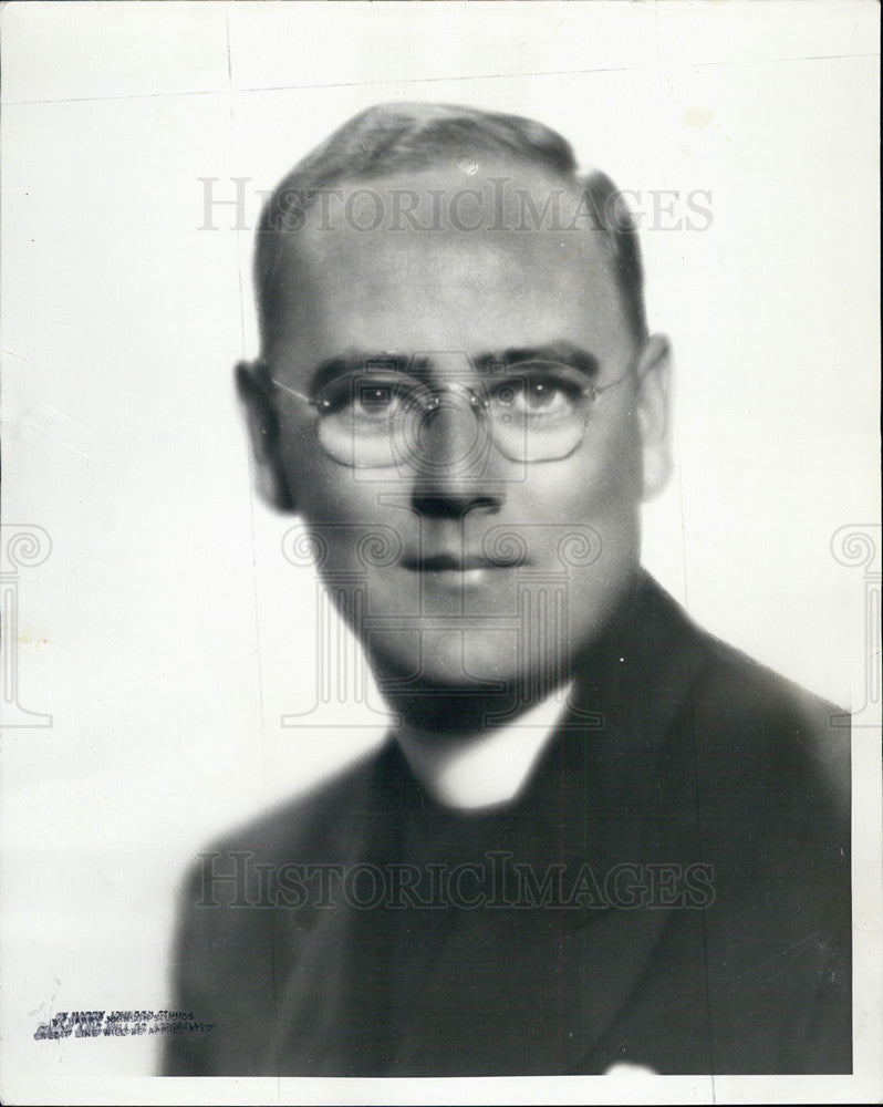 1941 Press Photo The Rev Harold P. O&#39;Gara - Historic Images