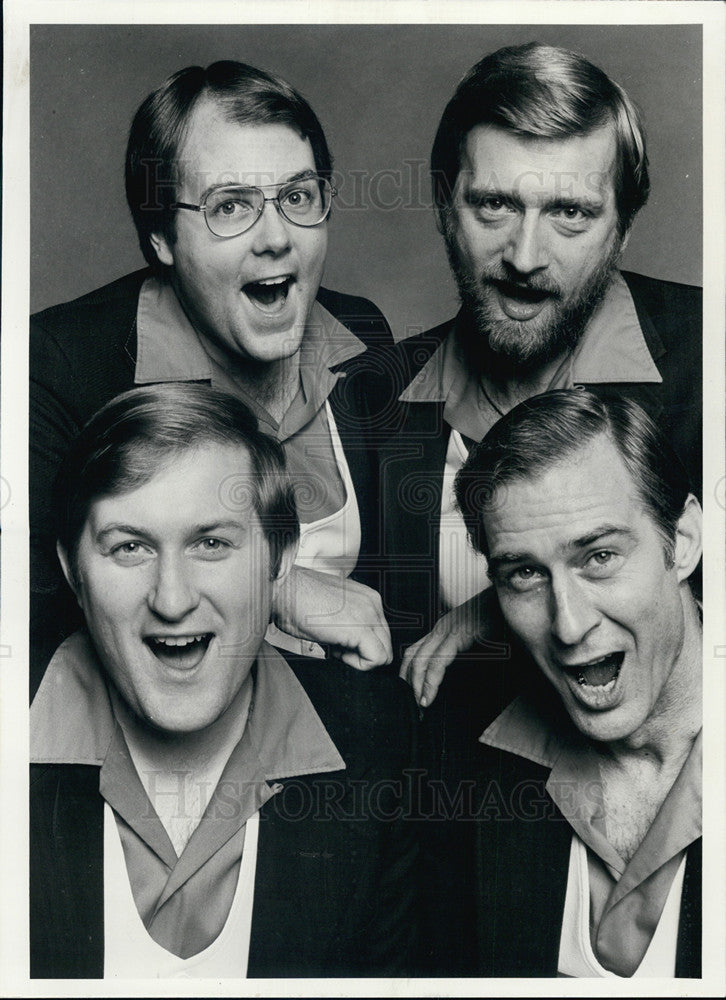 1980 Press Photo The Barbershop Quarlet, Music Group. - Historic Images