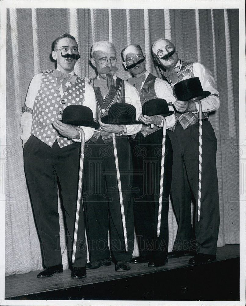 1956 Press Photo The Esquires Quartet - Historic Images