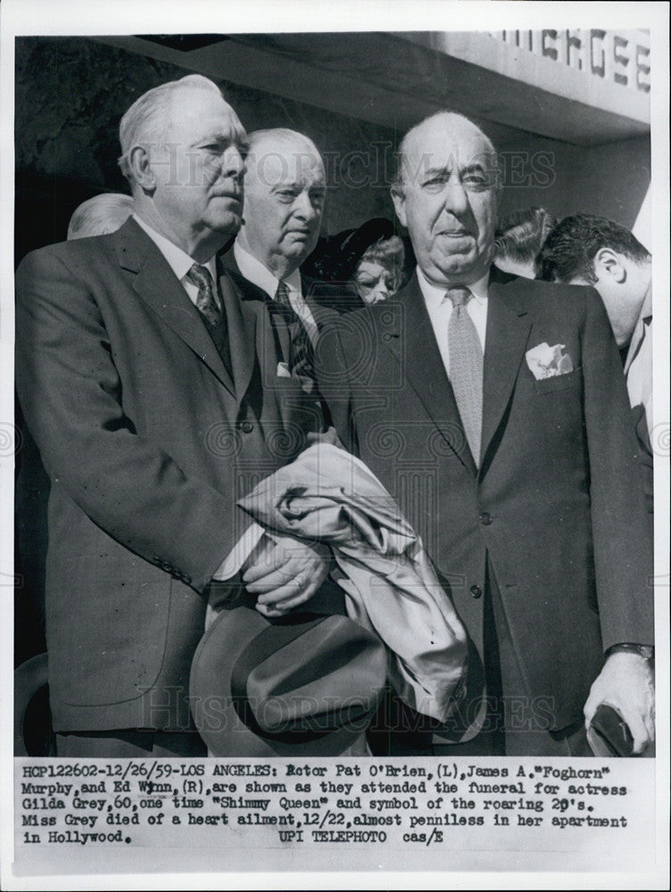 1959 Press Photo Ed Wynn famous comedian of the radio, stage &amp; radio - Historic Images