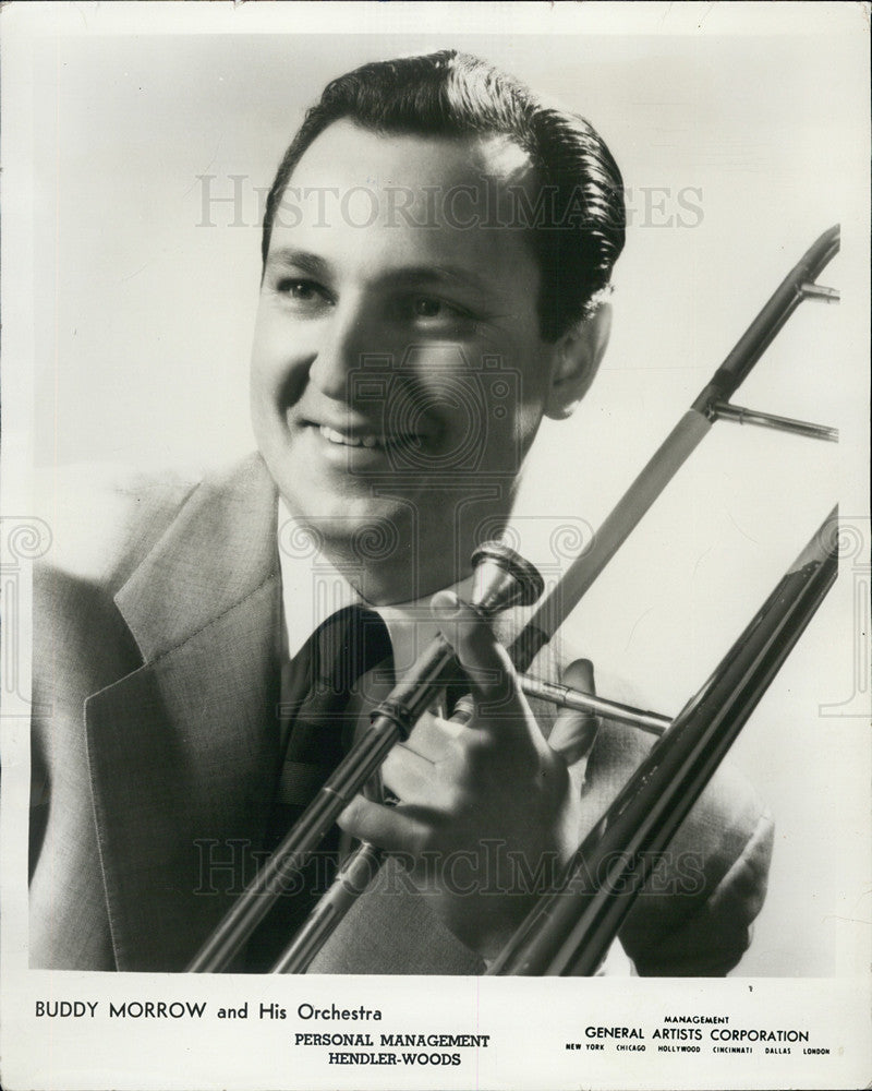 1955 Press Photo Buddy Morrow and his Orchestra - Historic Images