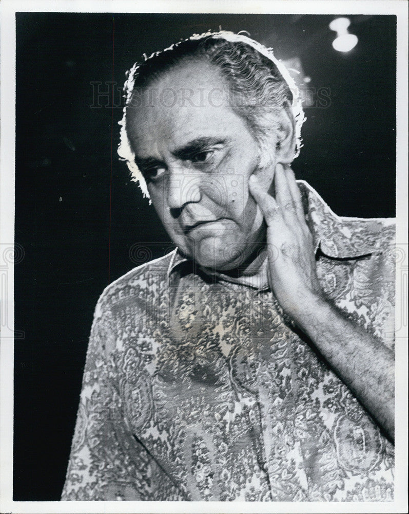 1973 Press Photo Jose Quintero director of Academy Playhouse&#39;s 3rd production - Historic Images