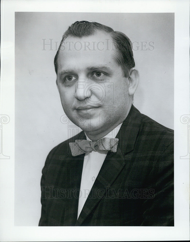 1968 Press Photo John Przypyszny newly elected pres of Medical-Dental Staff - Historic Images
