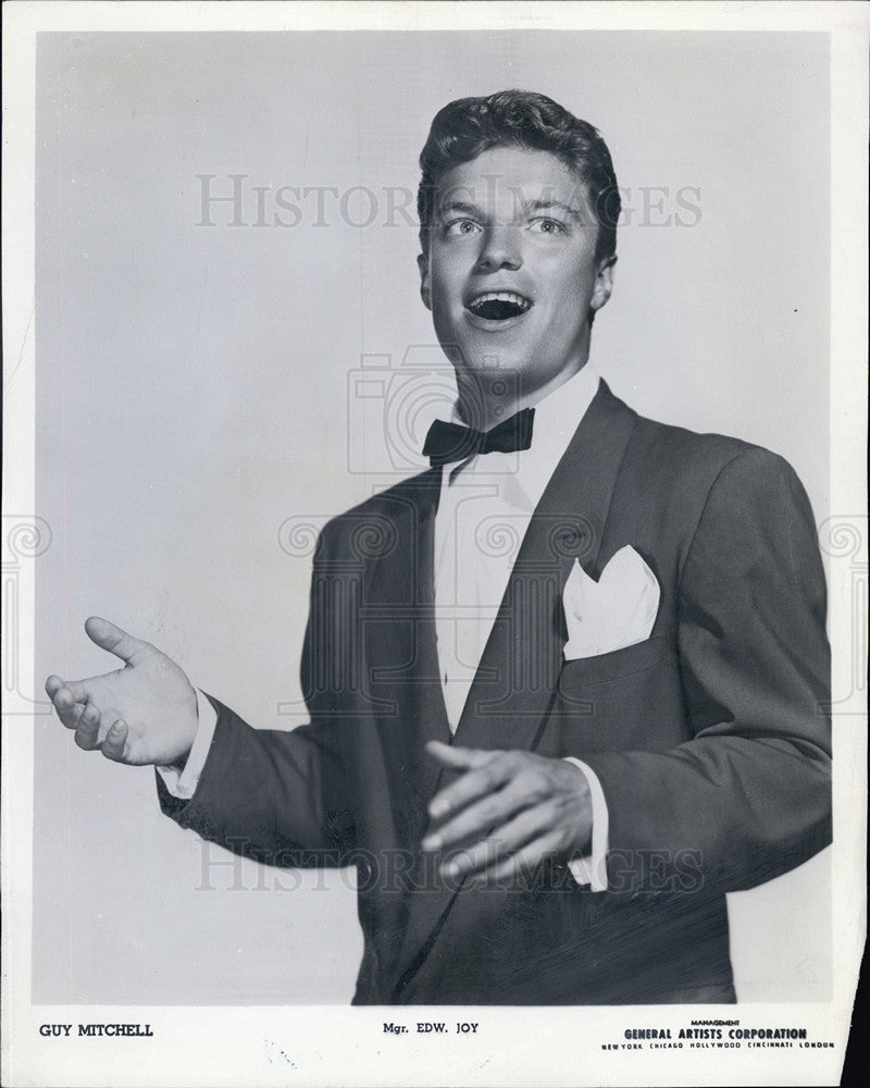 1995 Press Photo Guy Mitchell, Singer - Historic Images