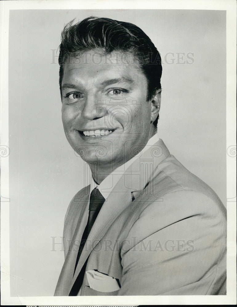 1957 Press Photo Guy Mitchell, Singer - Historic Images