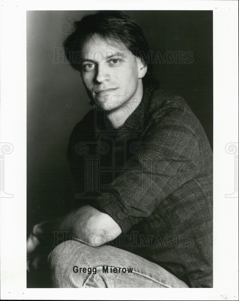 1991 Press Photo Gregg Mierow  adaptor and developer of &quot;A Fewer Goodmen&quot; - Historic Images