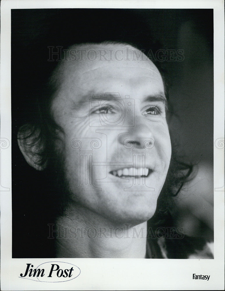 1973 Press Photo Musician Jim Post - Historic Images