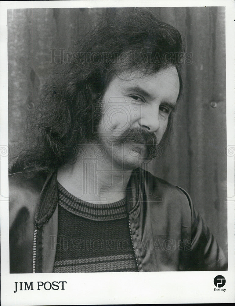 1974 Press Photo Jim Post  &amp; the bluegrass group Pleasant Street String Band - Historic Images