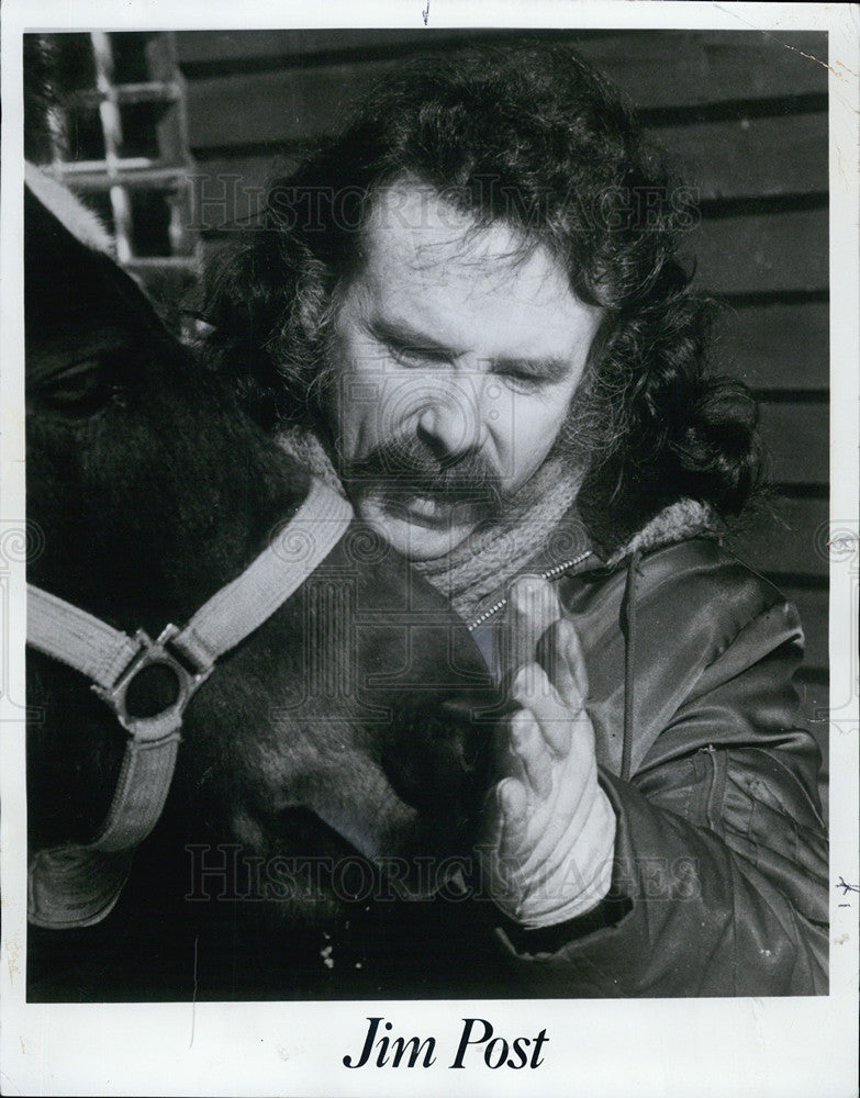 1976 Press Photo Musician Jim Post - Historic Images