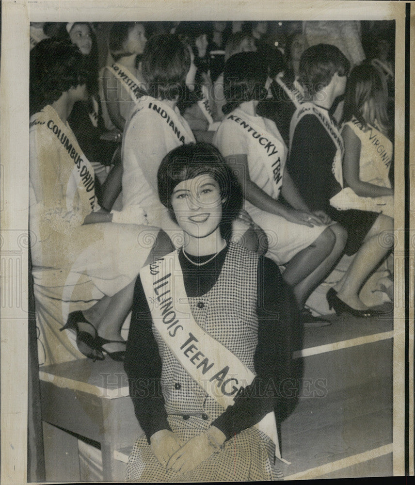 1966 Press Photo Barbara Moon, Miss America Teenager - Historic Images