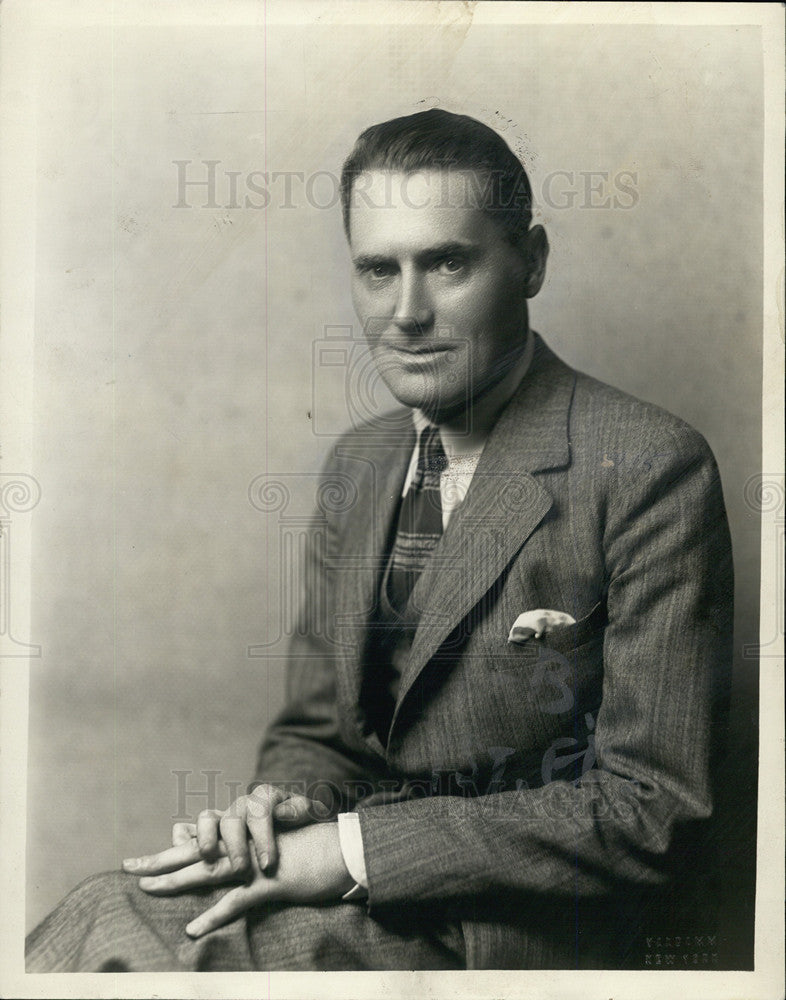 1931 Press Photo Actor Leon Quartermaine - Historic Images