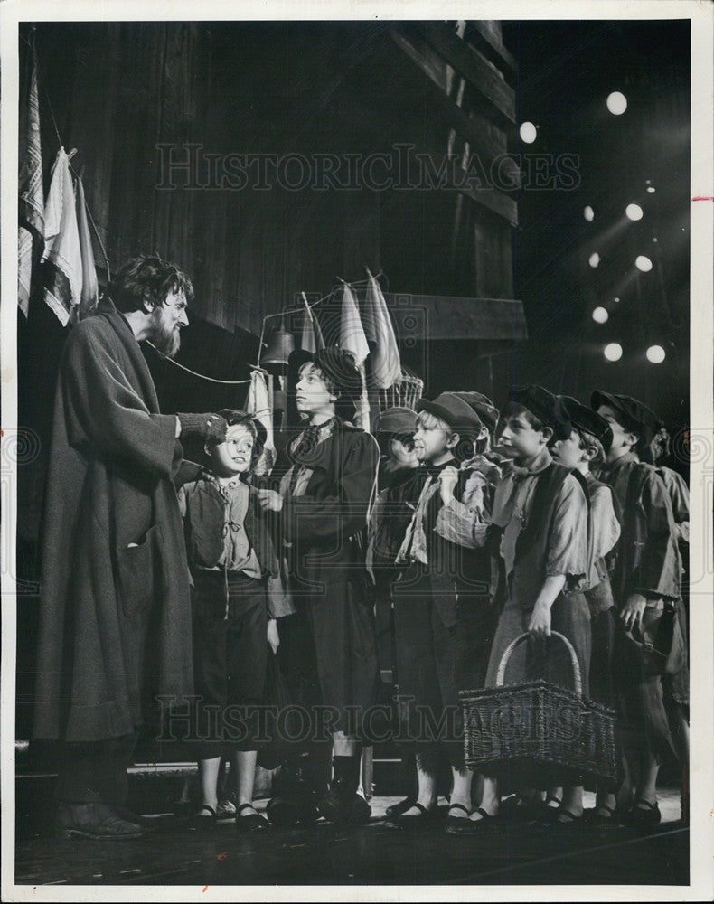 1964 Press Photo Robin Ramsay, as Fagin, &quot;Oliver&quot; - Historic Images