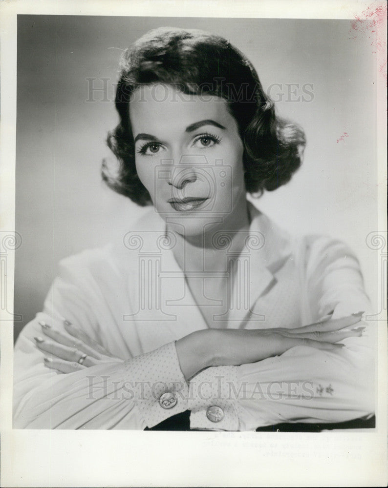 1958 Press Photo Lady Romaine Milford Haven - Historic Images